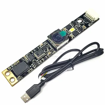 Foco automático OV5648 USB Módulo de Câmera com Flash de Luz e Microfone HD 5MP 1080P 68 Graus Driver-Free para Controle de Acesso Porta