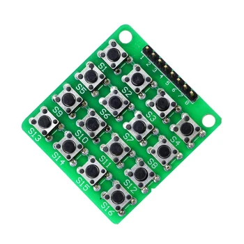 8 Pin 4x4 Matriz de 16 Teclas do Teclado Botão Módulo para o Arduino Raspberry Pi
