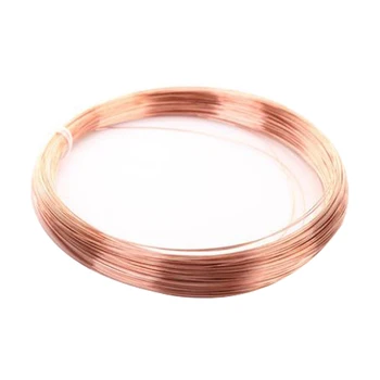 condutores de fio de Cobre de 0,2 mm e 1,8 mm de espessura de cobre Linha de Cabo de cobre para uso para a produção de fio elétrico da Escova de 5M/monte