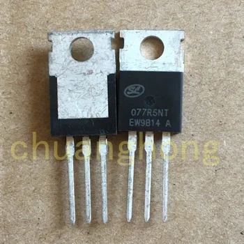 1pcs/muito Power tríodo 077R5NT embalagem original, novo transistor de efeito de campo A-220 Comumente usados controladores