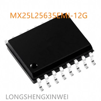 1PCS MX25L25635EMI-12G MX25L256 25L25635EMI-12G SOP16 32M Roteador Flash Chip de Memória 256M Novo