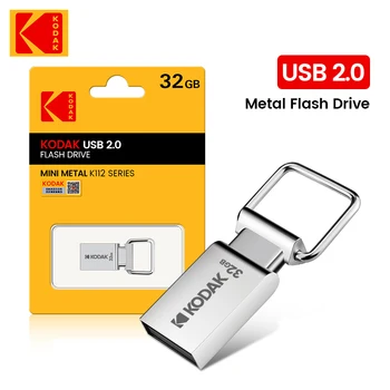 10pcs Kodak K112 Unidade Flash USB Mini Super Pen Drive de 32GB Pendrive Impermeável Memory Stick USB para PC MacBook Automóvel o automóvel de freeshipping