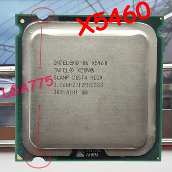 Original Intel xeon X5460 Processador(3.16 GHz/12M/1333), perto de LGA775 Q9650 trabalho da cpu na placa-mãe LGA775 sem necessidade de adaptador)