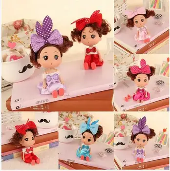 2pcs Quente da venda de Decoração de Casamento Mini Macio Boneca de Brinquedo Brinquedos Para Meninas Meninos Presentes