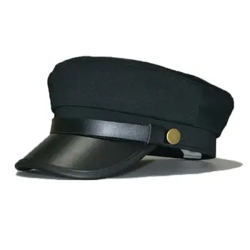 Simples unissex vermelho preto televisão marinha hat cap mulheres homens boinas venda quente de rua estilo boina caps da marca de chapéus de pesca Cap