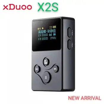 Xduoo X2S sem Perdas de Metal Portátil APARELHAGEM hi-fi, Leitor de Música Amplificador de Auscultadores de Suporte DSP APE, FLAC, WAV Formato de 250mW de Potência de Saída