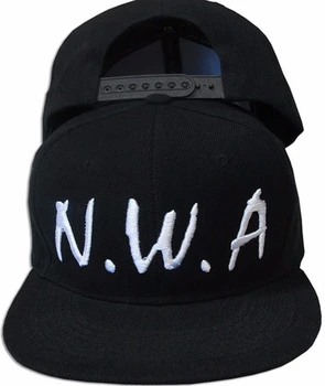 Alta qualidade nova de Moda mais Recentes N. W. Um Snapback Caps Carta Homens Mulheres Boné de Beisebol NWA Cap Hat Compton Negoes Hip Hop Chapéus