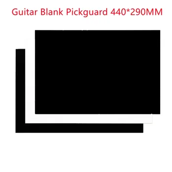 3 Camadas de Guitarra Elétrica, Baixo Pickguard Zero Placa em Branco Pickguard Folha de DIY Material de 2,4 mm de Espessura Partes de Guitarra Acessórios