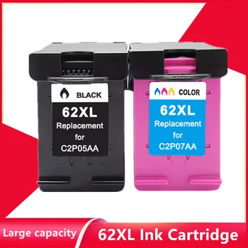 Cartucho de tinta de Substituição para HP 62XL 62 XL para HP62 Inveja 5640 OfficeJet 200 5540 5740 5542 7640 impressoras
