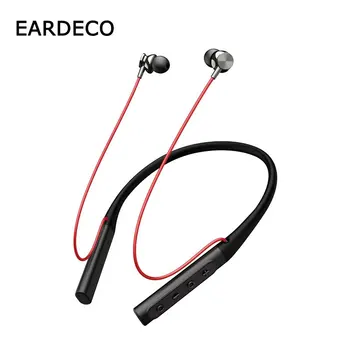 EARDECO 50 Horas de Resistência de Fones de ouvido Bluetooth Fones de ouvido de Graves sem Fio de Fone de ouvido Sport Decote Fone de ouvido Fones de ouvido Fone de Bluetooth