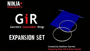 GIR(Garrett Impossível Anéis) Conjunto de Expansão por Matthew Garrett - Truque de Mágica