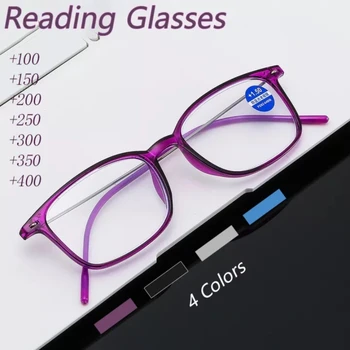 Ultra Leve o Vidro de Leitura Anti Luz Azul Óculos de Leitura 2022 Anti Fadiga para os Homens e Mulheres de Óculos de grau +1.0 +4.0
