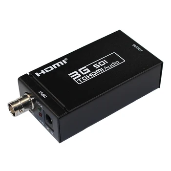 3G SDI para HDMI HD Conversor de Vídeo 480i/576i 720P/1080P SDI para HDMI Conversor 3G-SDI Adaptador Atacado