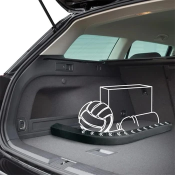 Flexível Tronco de Carro Organizador FlexiStick Presente Único Carro de Armazenamento de Organização Acessórios para Ca SUV, Van e Limousine