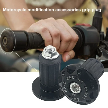 Moto Lidar com Extremidades da Barra de Plug Apertos de Guidão Plug Caps controle Deslizante Motor Moto Honda e Yamaha, KTM Moto Acessórios