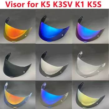 K5 Visor do Capacete Protetor para o AGV K3SV K1 K5 K5S de Alta Resistência Protetor solar Capacete pára-brisas com Protecção Uv