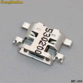 ChengHaoRan 10pcs micro mini usb conector para LENOVO A5500 A5500H 8