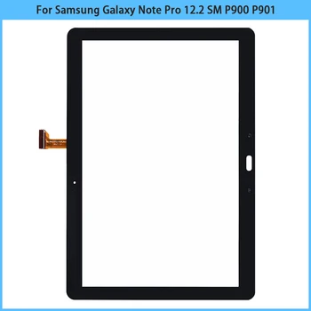 Para Samsung Galaxy Note Pro 12.2 SM P900 P901 P905 Tela de Toque Digitador do Painel Sensor Frontal LCD Vidro Touchscreen Tampa Substituir