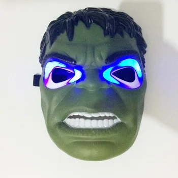 Novo Atacado com iluminação LED Super Herói de Máscara Máscara do Partido