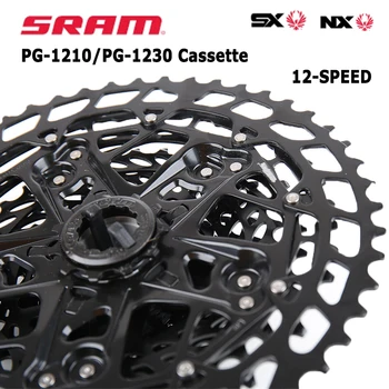 SRAM SX NX ÁGUIA Cassete PG-1210 PG-1230 11-50T 12 Velocidade MTB Bicicleta Cassete Engrenagem de Bicicleta de roda Livre HG Unidade do Corpo