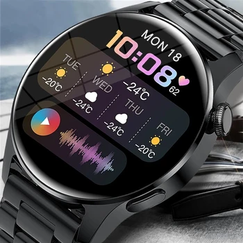 2021 Novo Smart Watch Homens Ecrã Táctil de Esportes Relógio de Fitness IP68 Impermeável Bluetooth Para o Huawei Android ios smartwatch Mens