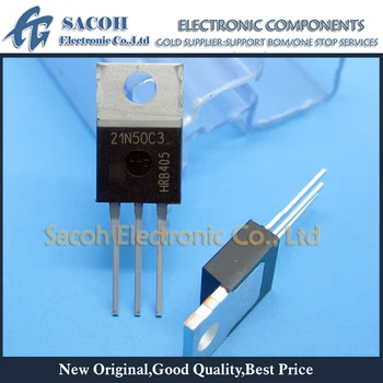 Novo Original 10PCS/Lot SPP21N50C3 21N50C3 ou SPA21N50C3 21N50 A-220 21A 500V de Potência do Transistor MOSFET