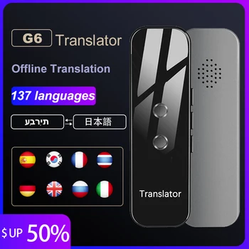 HGDO Tradutor Portátil 137 Línguas Inteligente de Voz Instantâneas de Texto do APLICATIVO de Fotografia Translaty de Aprendizagem de línguas de Viagens de Negócios