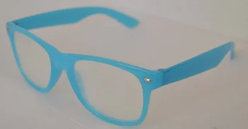 Brilha no escuro, azul chromadepth óculos 3d desenho giz de óculos 3d