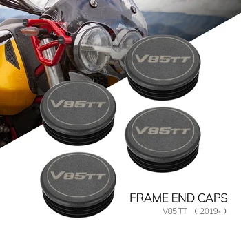 Para Moto Guzzi V85TT V85 TT 2019 2020 2021 2022- Acessórios da Motocicleta Quadro Buraco capas Plug Quadro Decorativo Conjunto de Tampa