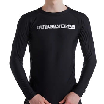 2022 Homens de Natação do T-Shirts da Moda Sunga de Praia Seca Rápido, Proteção UV Fatos dos Esportes de Água de Manga Longa, alguns artigos de surfwear T-Shirts