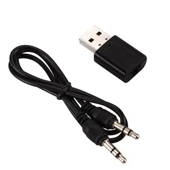 Bluetooth USB 5.0 Receptor sem Fio Adaptador de Música alto-Falantes AUX de 3,5 mm Estéreo do Carro Adaptador de Áudio Para TV Fone de ouvido alto-Falante de MP3 do Carro